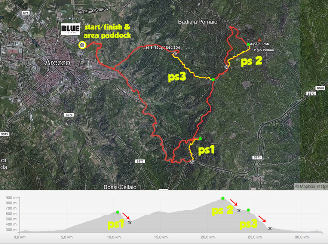 mappa arezzo web