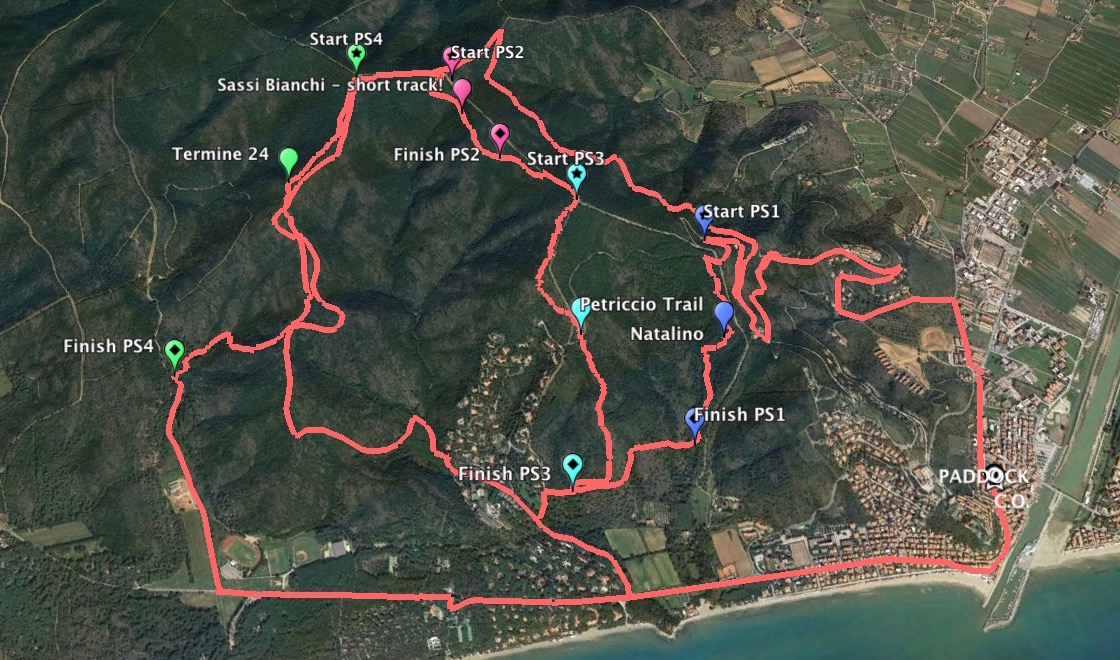 percorsi gara round 1 tes 20181